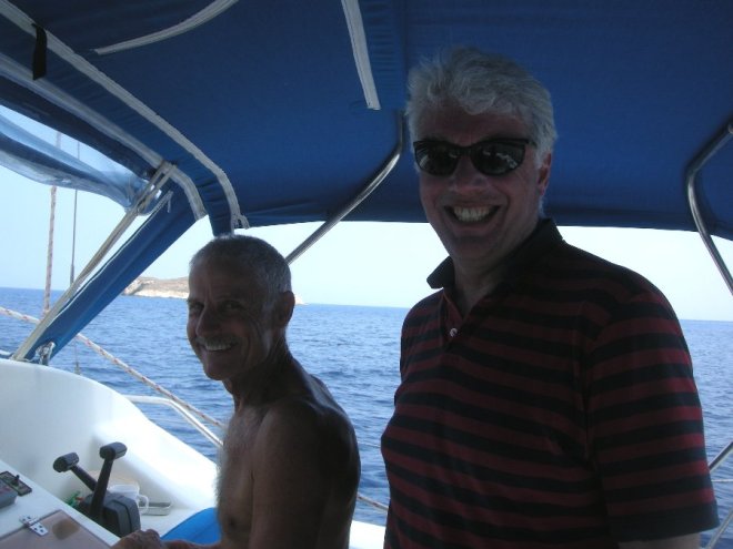 Dick and David on Van Kedisi in 2010
